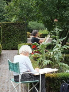 willemien bellaart tekenen buiten