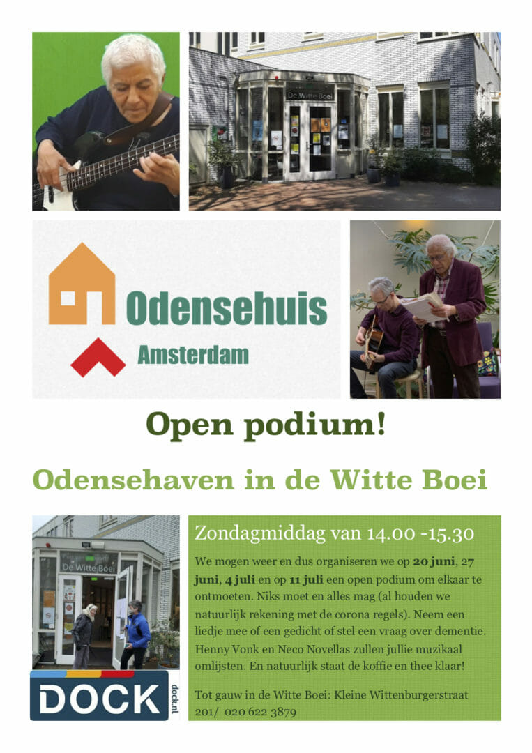 Open Podium Odensehaven in de Witte Boei
