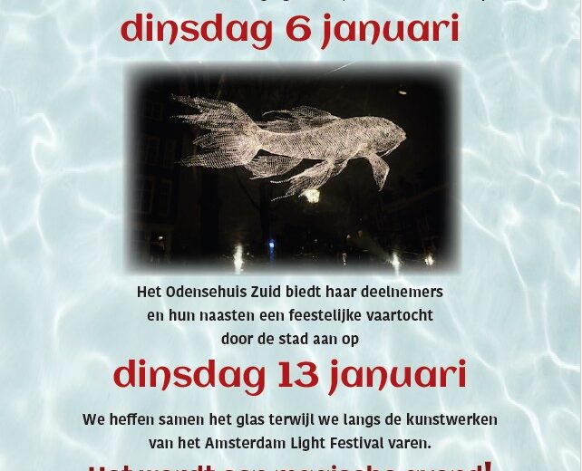 Nieuwjaar op het water!